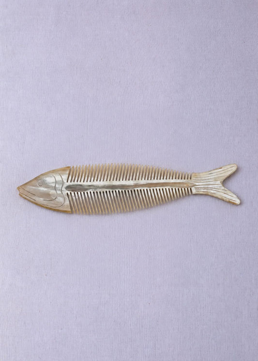Buffalo Horn Fish Comb