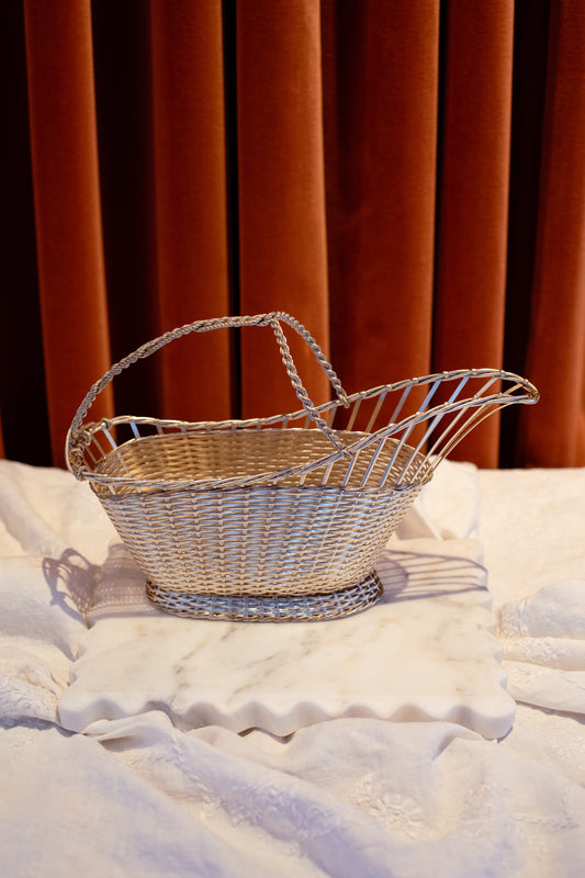 Vintage Silver Basket